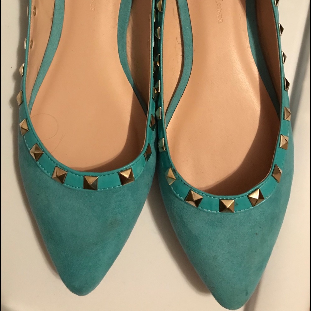 Turquoise flats